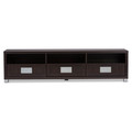 Baxton Studio Gerhardine Wood 63-Inch TV Cabinet with 3-drawer 118-6502